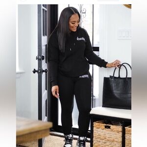 Fancy Homebody Signature Soft Hooded Set Black 2XL LIKE NEW FancyHomebody